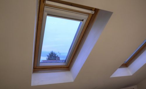 piece avec velux